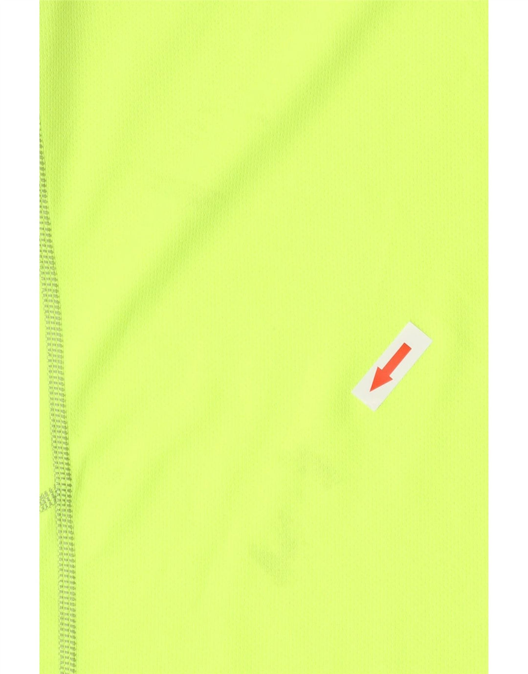 Camiseta masculina Nike Dri Fit Top poliéster amarelo médio