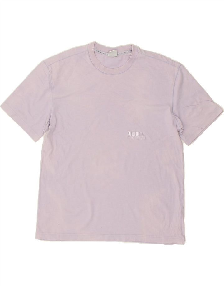 PUMA Mens T-Shirt Top XS Purple Cotton Vintage Puma and Second-Hand Puma from Messina Hembry 