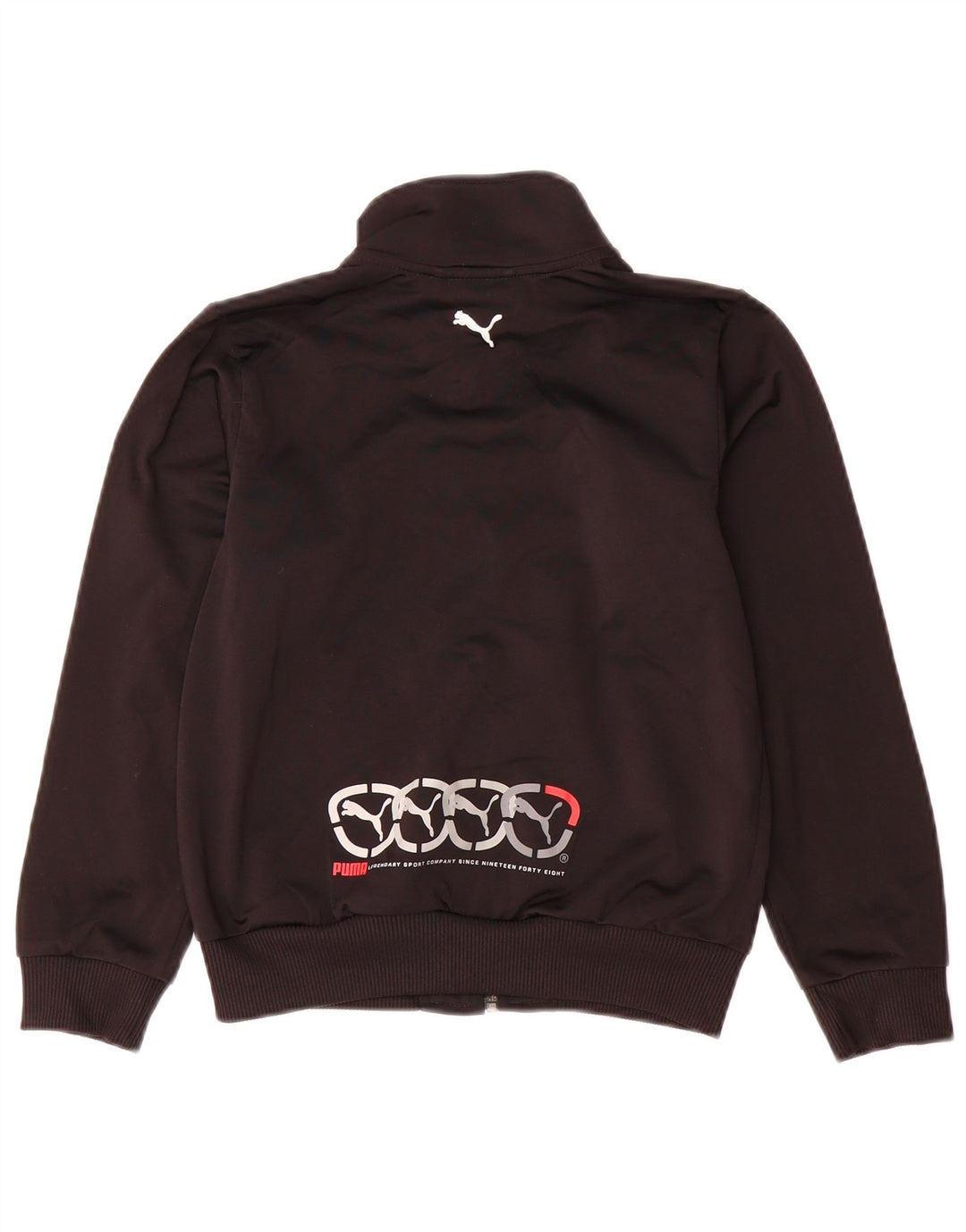 Jaqueta PUMA Boys Graphic Tracksuit 7-8 anos preta