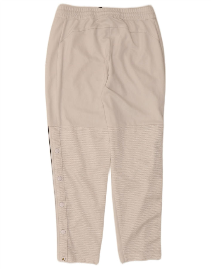 Adidas Womens Tracksuit Trousers UK 14 Medium  White Polyester
