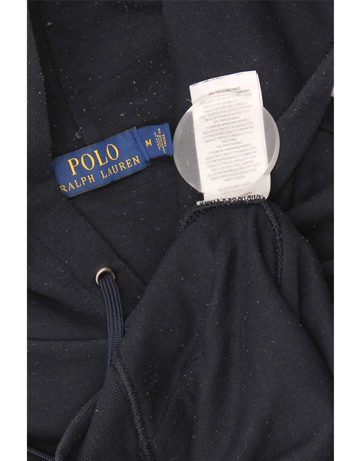 Polo Ralph Lauren moletom com capuz masculino médio poliéster azul marinho