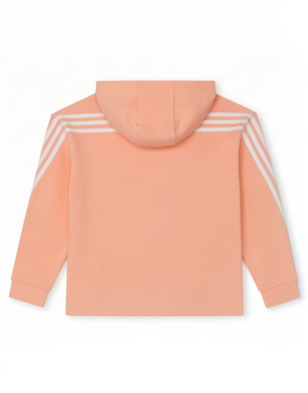 Suéter adidas masculino com capuz e zíper 13-14 anos algodão rosa
