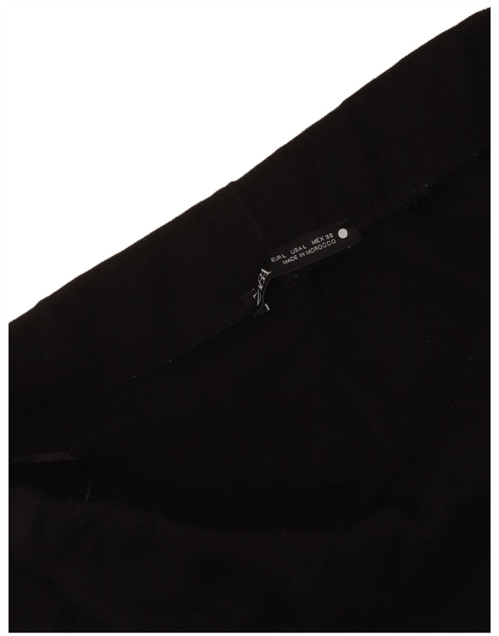 Saia midi feminina Zara grande W30 preta