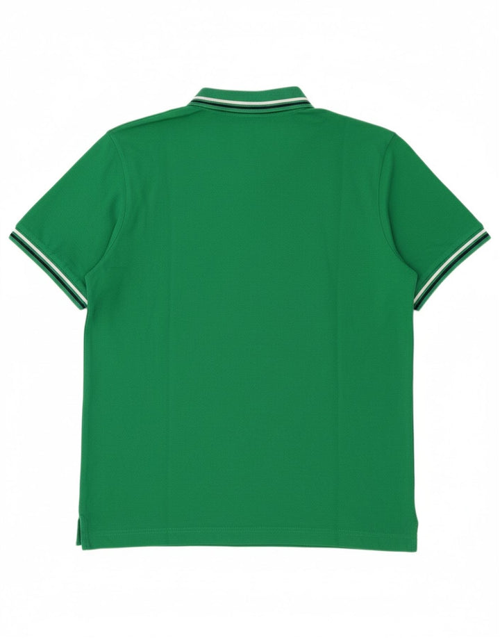 Camisa polo masculina KAPPA algodão verde médio