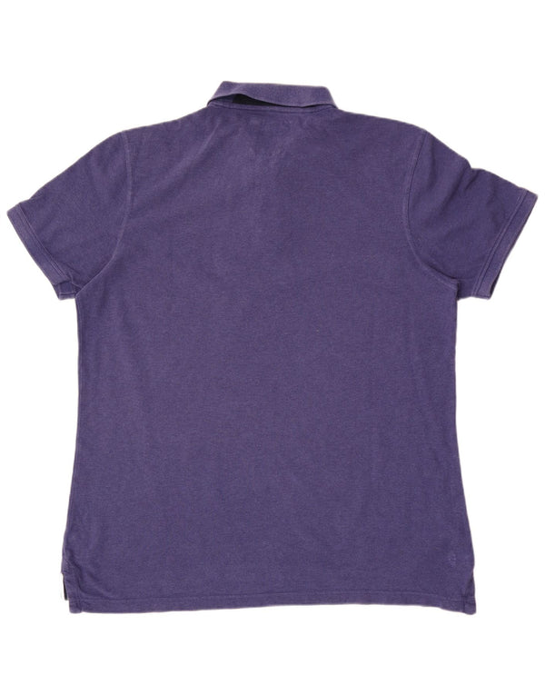 Camisa polo masculina Crew Clothing XL azul marinho