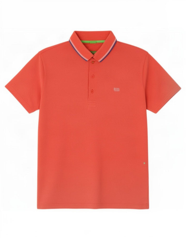 Camisa pólo masculina Hugo Boss XL vermelha