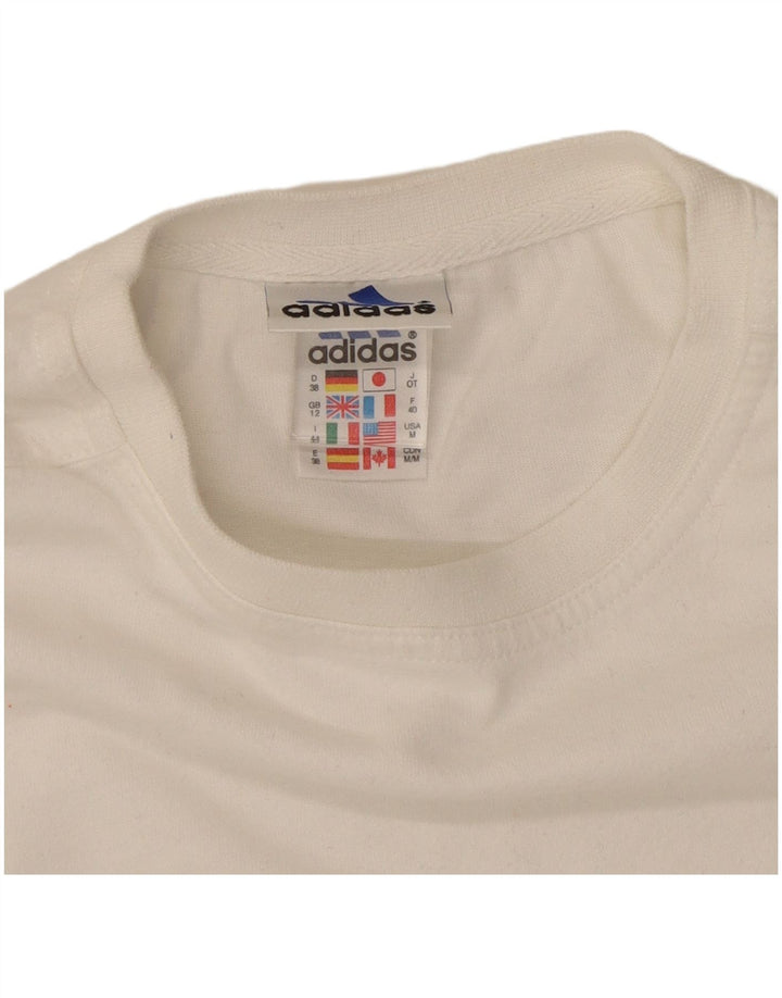 Camiseta Adidas Feminina Top UK 12 Médio Branco