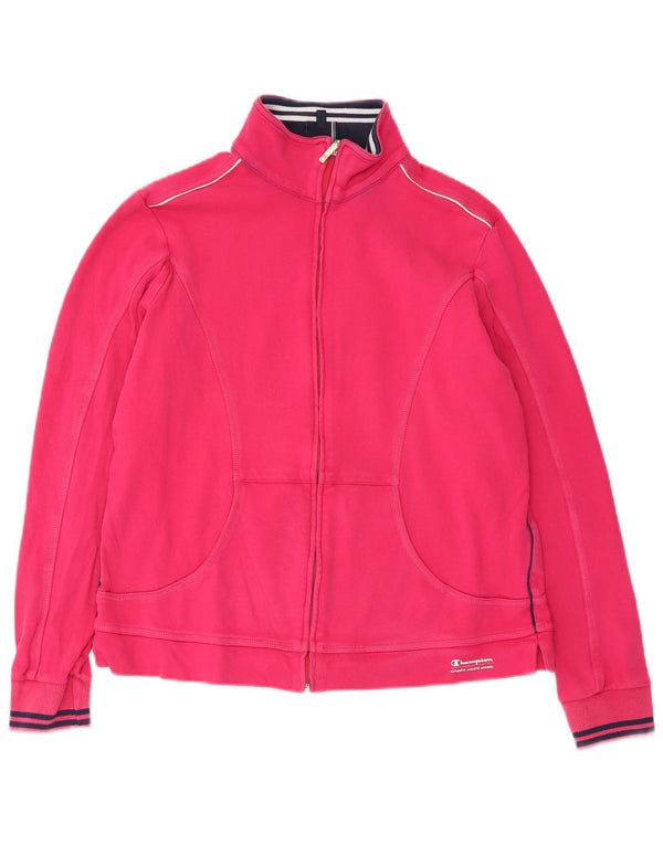 Jaqueta feminina Champion UK 18 XL algodão rosa