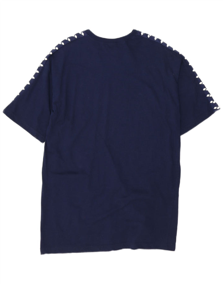 Arena Mens Graphic Camiseta Top Médio Azul Marinho