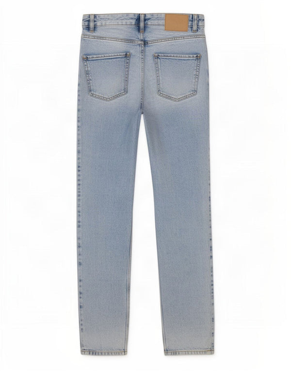 Calça jeans feminina cintura alta Zara EU 32 2XS W22 L27 algodão azul