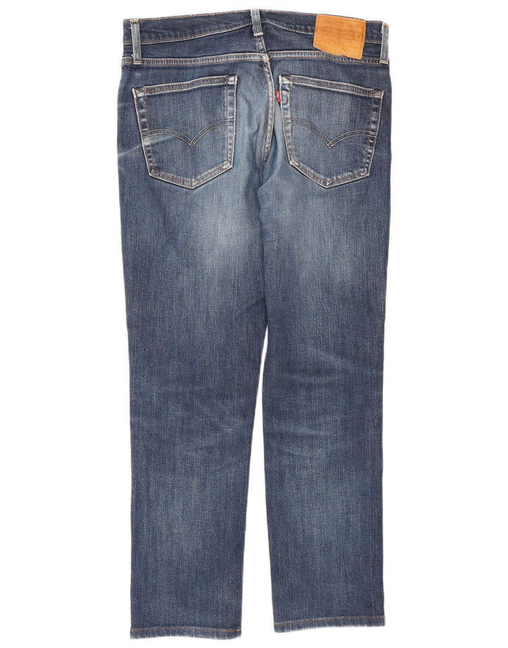 Levi's Masculino 511 Slim Jeans W31 L34 Azul Algodão