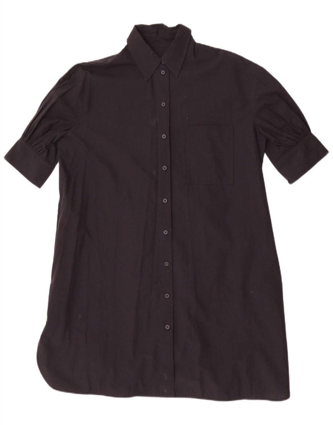 Vestido feminino Cos de grandes dimensões EU 32 2XS algodão preto