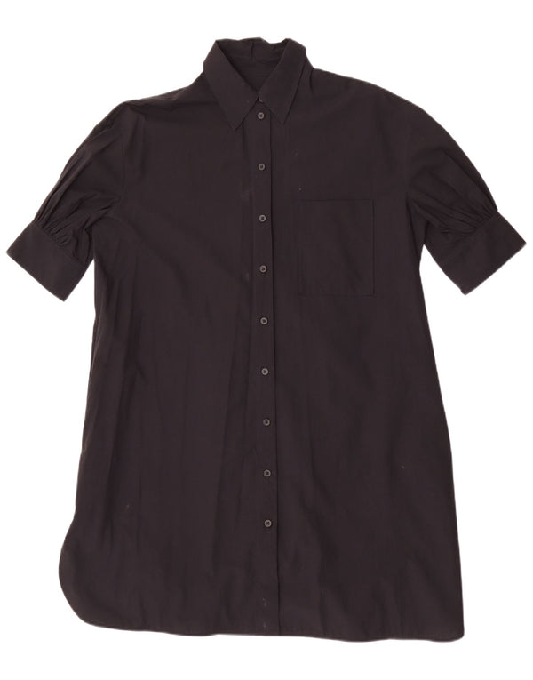 Vestido feminino Cos de grandes dimensões EU 32 2XS algodão preto