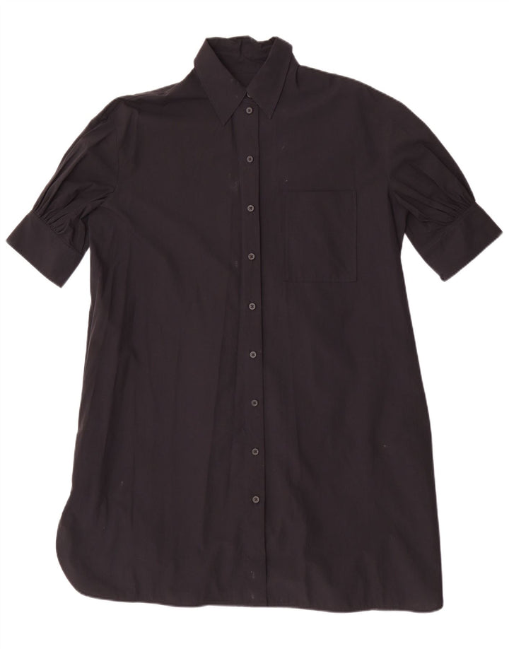 Vestido feminino Cos de grandes dimensões EU 32 2XS algodão preto