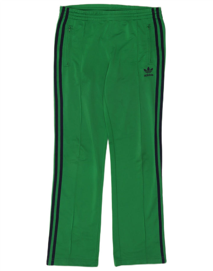 Calça de treino feminina ADIDAS EU 38 poliéster verde médio
