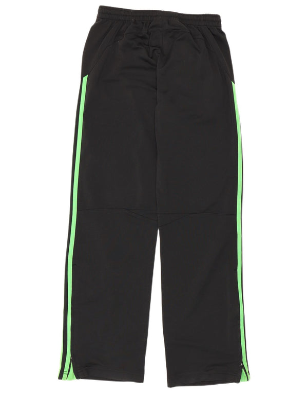 Calças de treino Adidas meninas 13-14 anos preto colorblock poliéster