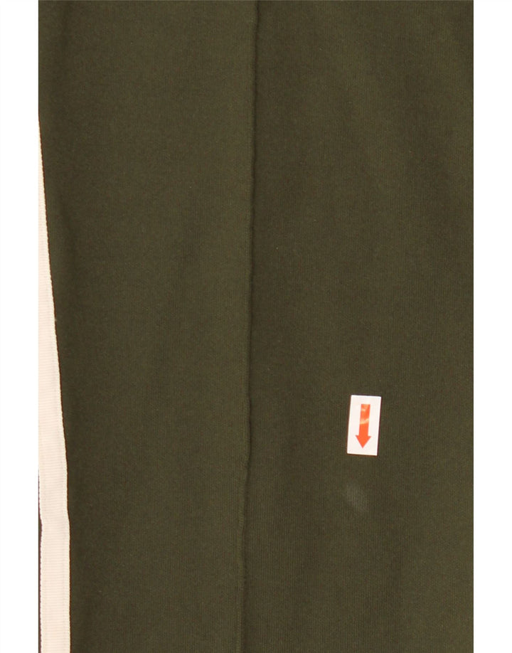 Calça de treino feminina ADIDAS UK 14 médio cáqui poliéster