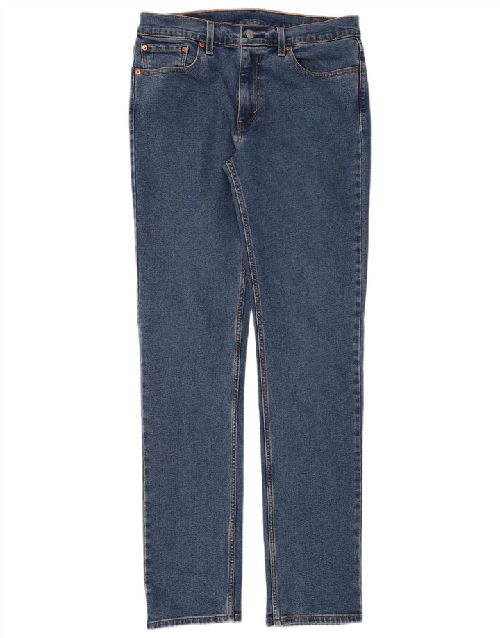Calça Jeans Levis 511 Slim Masculina W32 L34 Azul Algodão