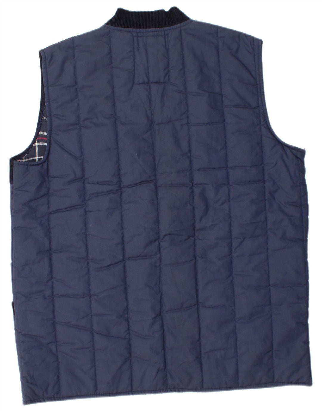 Colete acolchoado masculino Oxford Blue UK 38 poliéster azul marinho médio