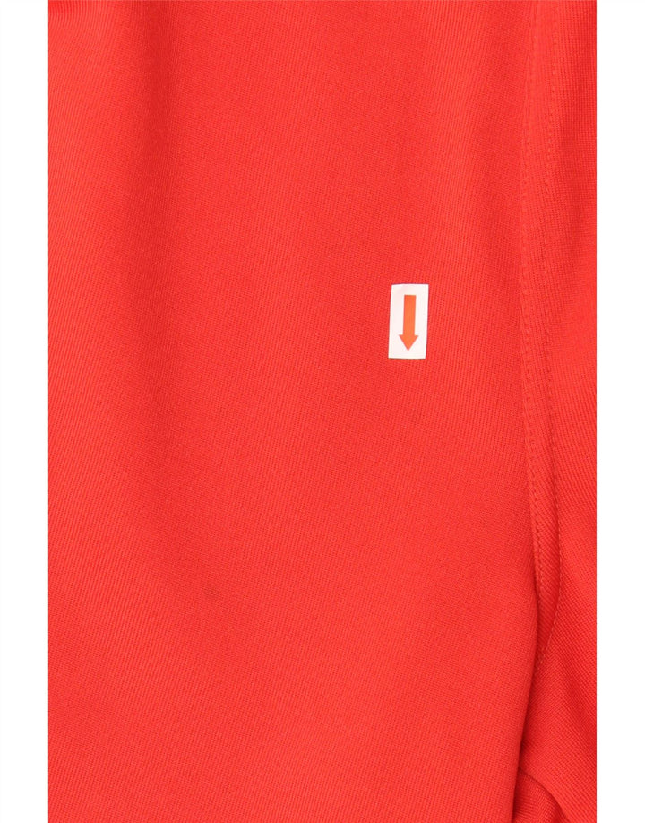 ADIDAS Mens Graphic Sport Shorts Pequeno Poliéster Vermelho