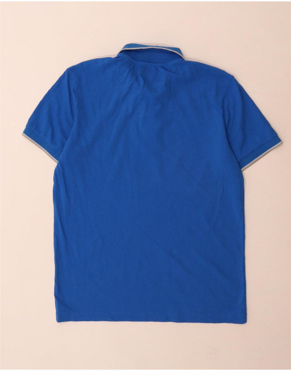 Camisa polo masculina Kappa Regular Fit azul médio
