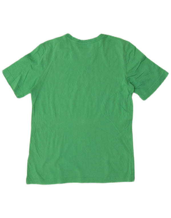 Camiseta Adidas Meninos Graphic Top 13-14 Anos Algodão Verde