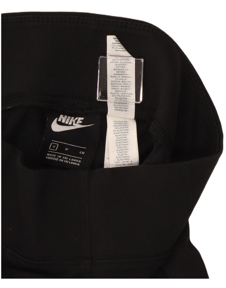 Leggings Nike Femininas UK 8 Pequenas Algodão Preto