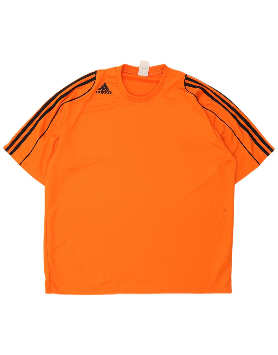 Adidas Mens Climalite Camiseta Top 2XL Laranja Poliéster
