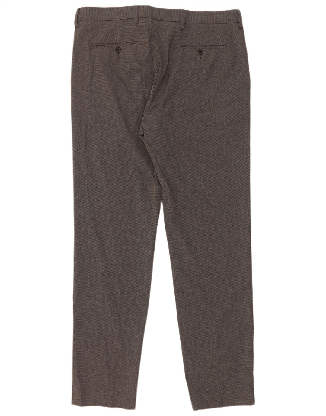 Calça masculina Marks & Spencer Slim Suit W36 L33 cinza