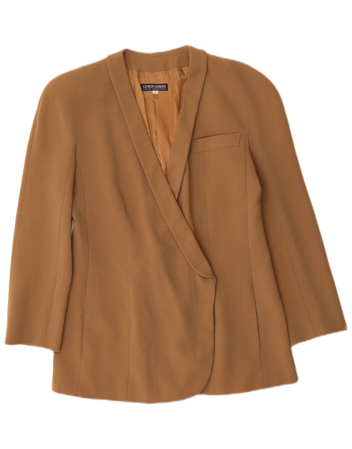 Jaqueta Blazer Feminina Giorgio Armani EU 40 Médio Bege