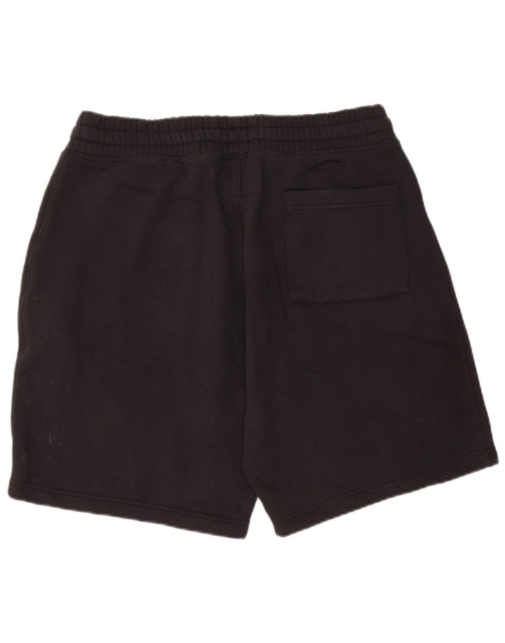 JACK WILLS Shorts esportivos masculinos grandes de algodão preto
