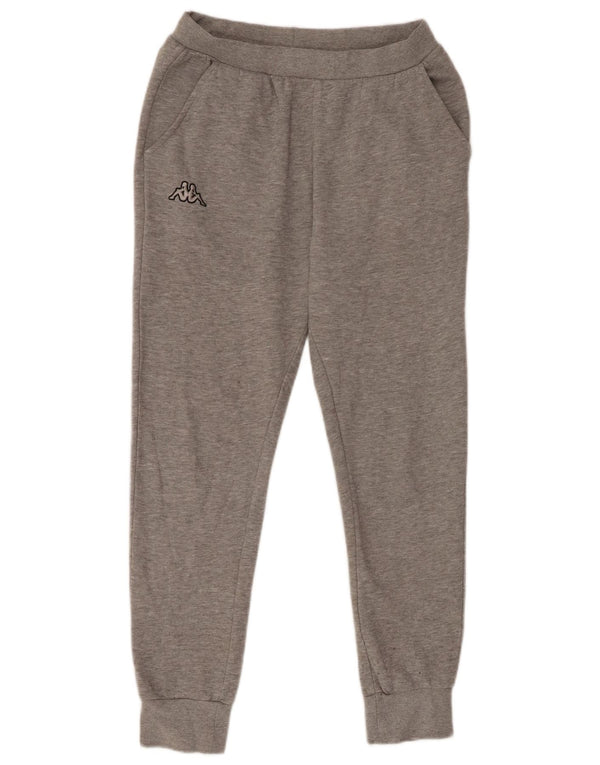 Calça de treino feminina Kappa Joggers UK 10 Small Grey
