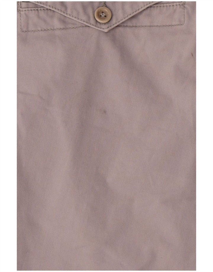 Shorts Chino Masculino Diesel W30 Algodão Cinza Médio