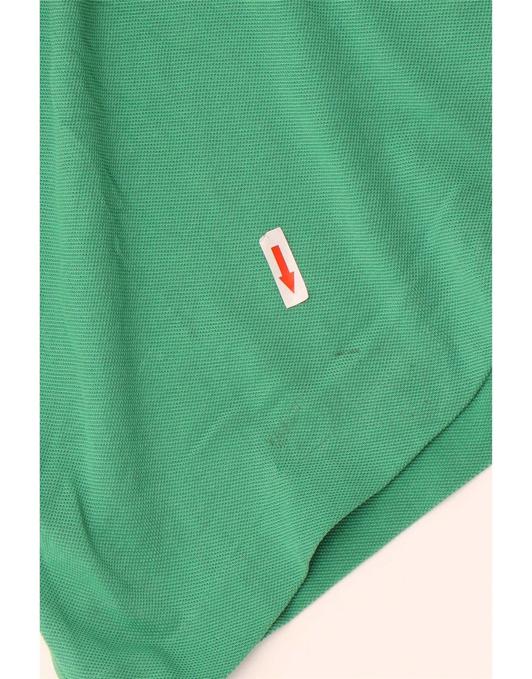 Camisa polo masculina Lacoste tamanho 3 pequeno algodão verde