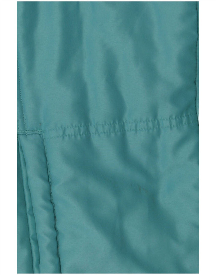 WEIRD FISH Womens acolchoado Gilet UK 14 grande poliéster turquesa