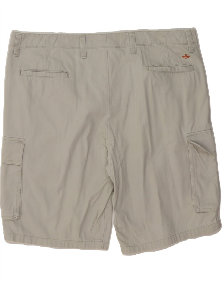 DOCKERS Mens Cargo Shorts W40 XL Grey Cotton Vintage Dockers and Second-Hand Dockers from Messina Hembry 