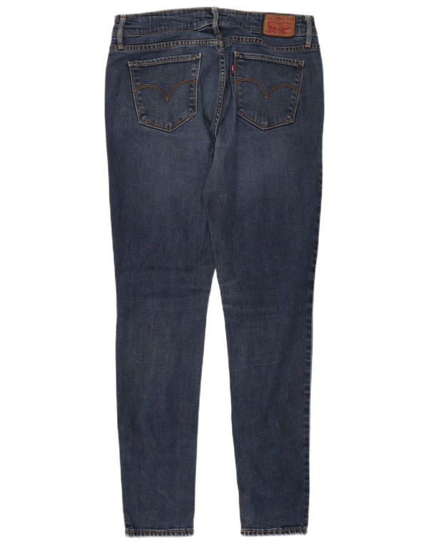 Calça jeans feminina Levi's 711 skinny W28 L30 azul marinho Lyocell