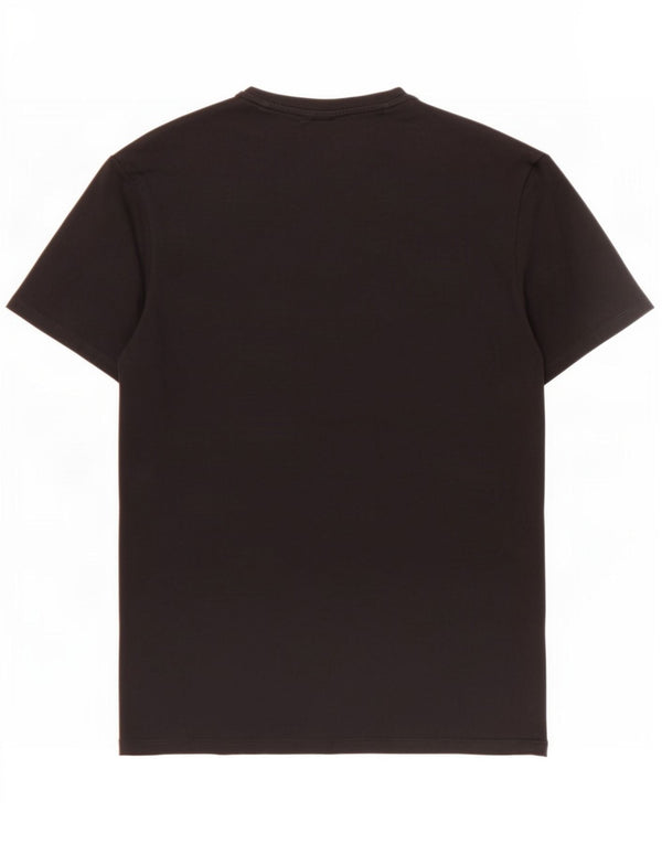 Guess Mens Camiseta Super Slim Fit Top Médio Preto