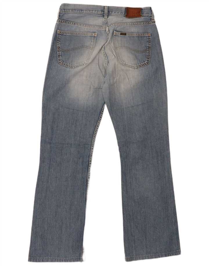LEE Womens Denver Bootcut Jeans W32 L31 Azul Algodão