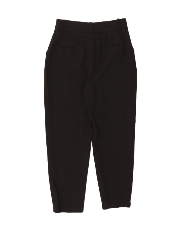 Calça Chino Cônica Feminina Zara Grande W30 L27 Poliéster Preto