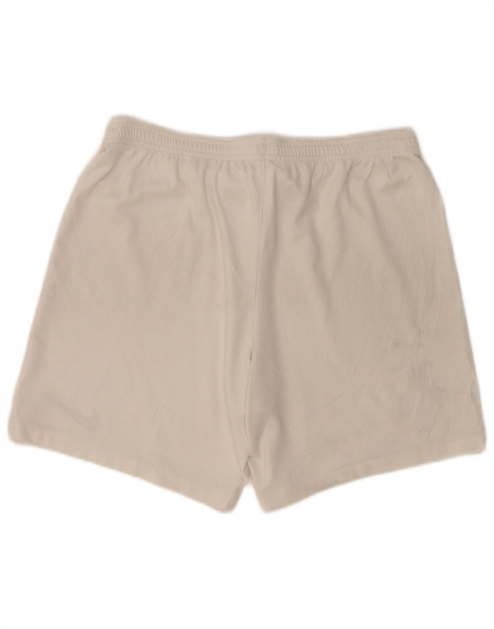 NIKE Mens Inter Milan Sport Shorts Grande Poliéster Branco