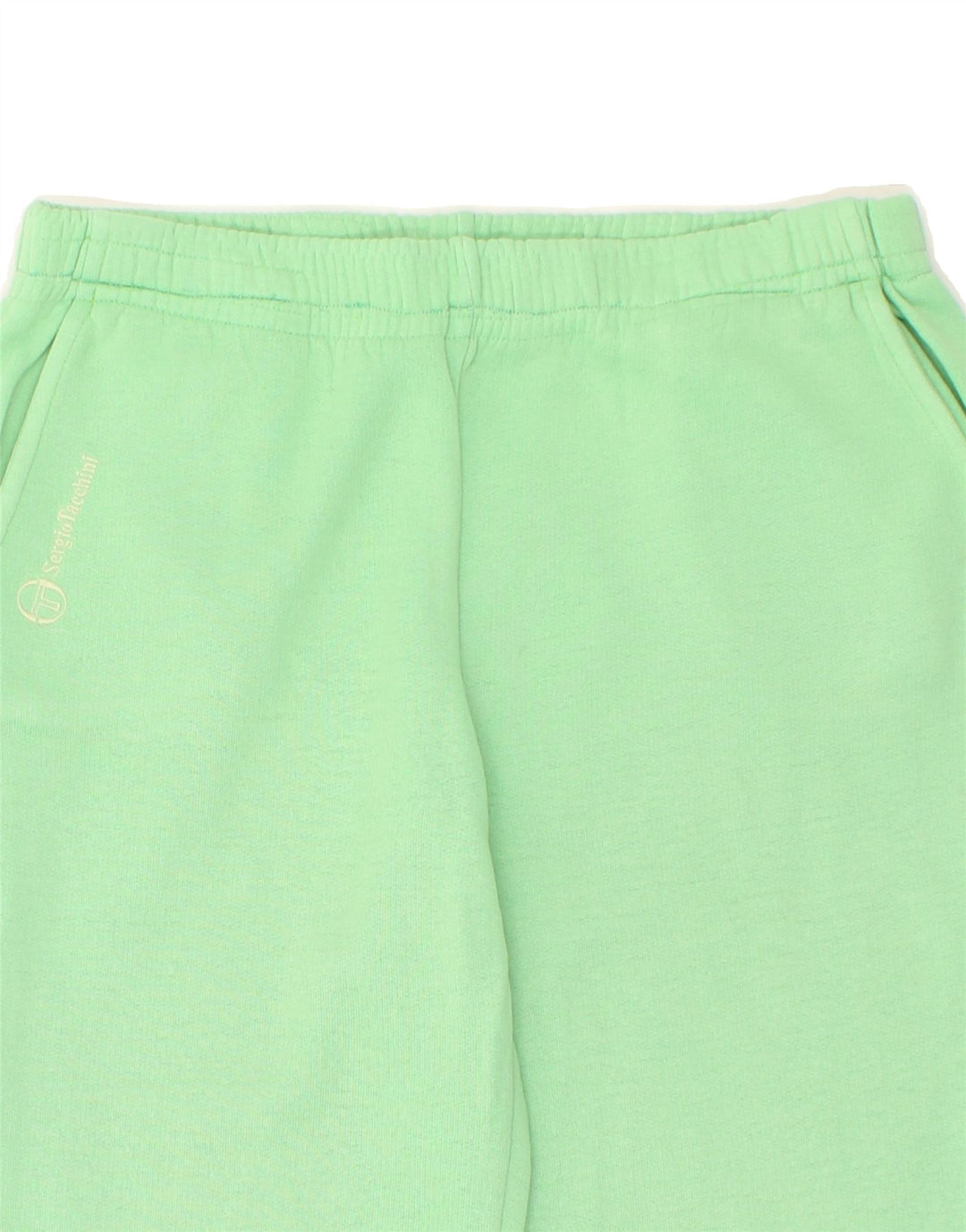 SERGIO TACCHINI Womens Tracksuit Trousers UK 14 Medium Green Vintage Sergio Tacchini and Second-Hand Sergio Tacchini from Messina Hembry 