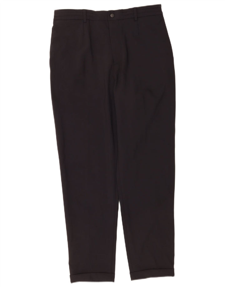 Calça Chino reta feminina Zara médio W31 L28 preta