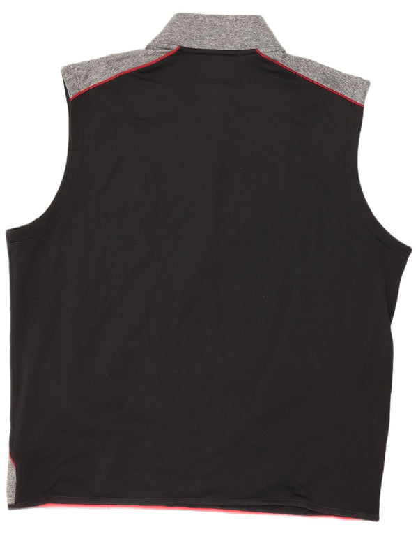 Adidas Mens Climaheat Pulôver Sem Mangas Treino Top XL Cinza Colourblock