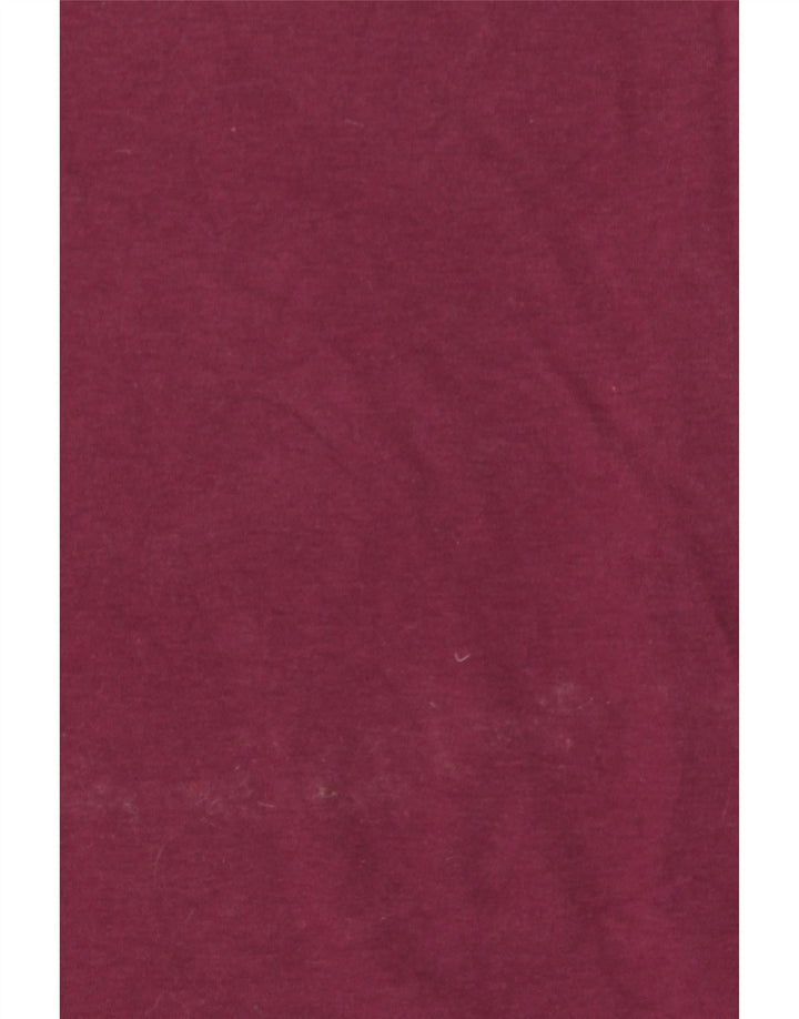 EDDIE BAUER Mens Polo Shirt Large Burgundy Cotton Vintage Eddie Bauer and Second-Hand Eddie Bauer from Messina Hembry 