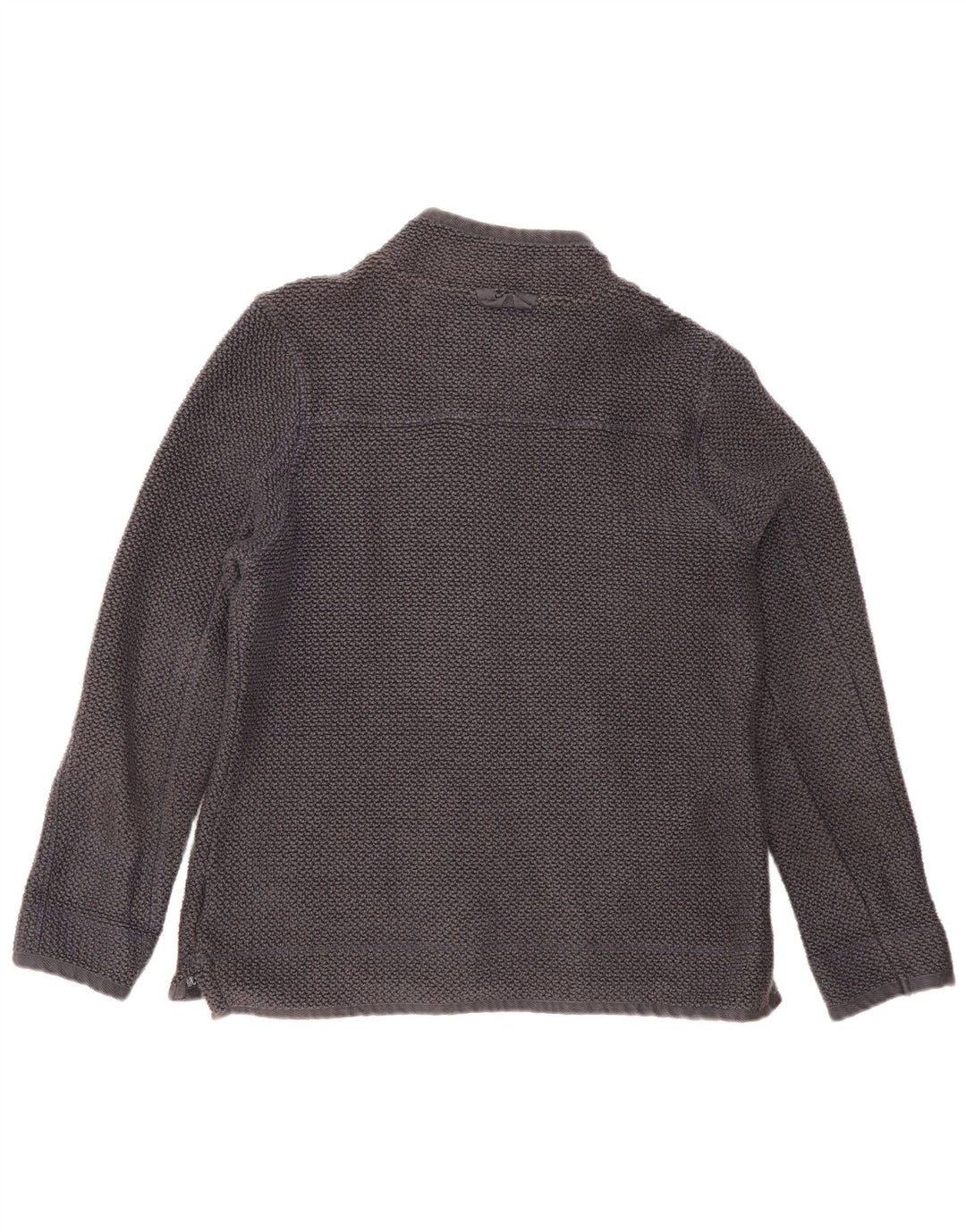 Casaco de treino feminino Weird Fish UK 16 grande algodão cinza