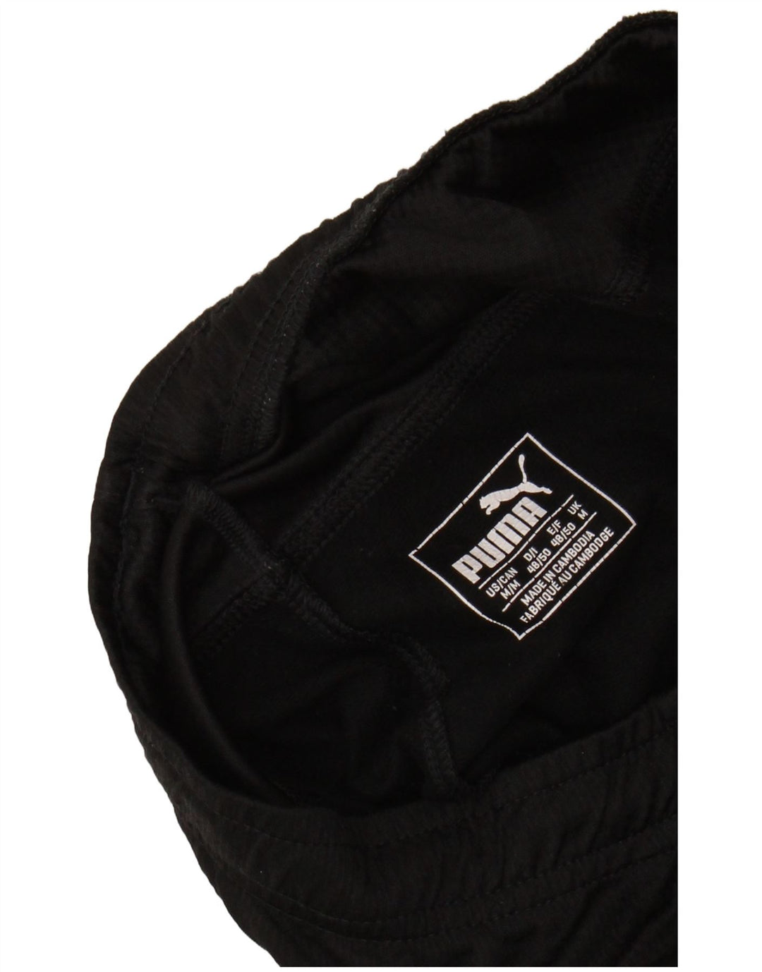 Calça de treino masculina PUMA Graphic preto médio