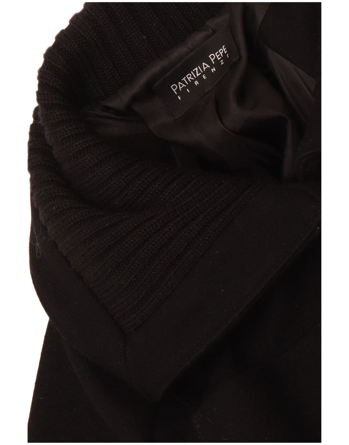 Sobretudo feminino Patrizia Pepe UK 8 pequeno preto