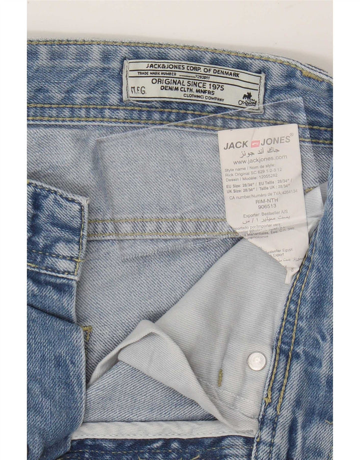Jeans retos masculinos Jack & Jones W28 L34 azul