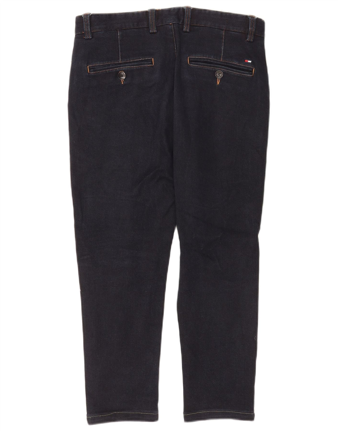 Tommy Hilfiger Masculino Capri Jeans W34 L22 Azul Marinho